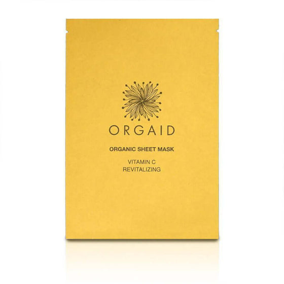Organic Sheet Mask - Orgaid - Vitamin C & Revitalizing x 1