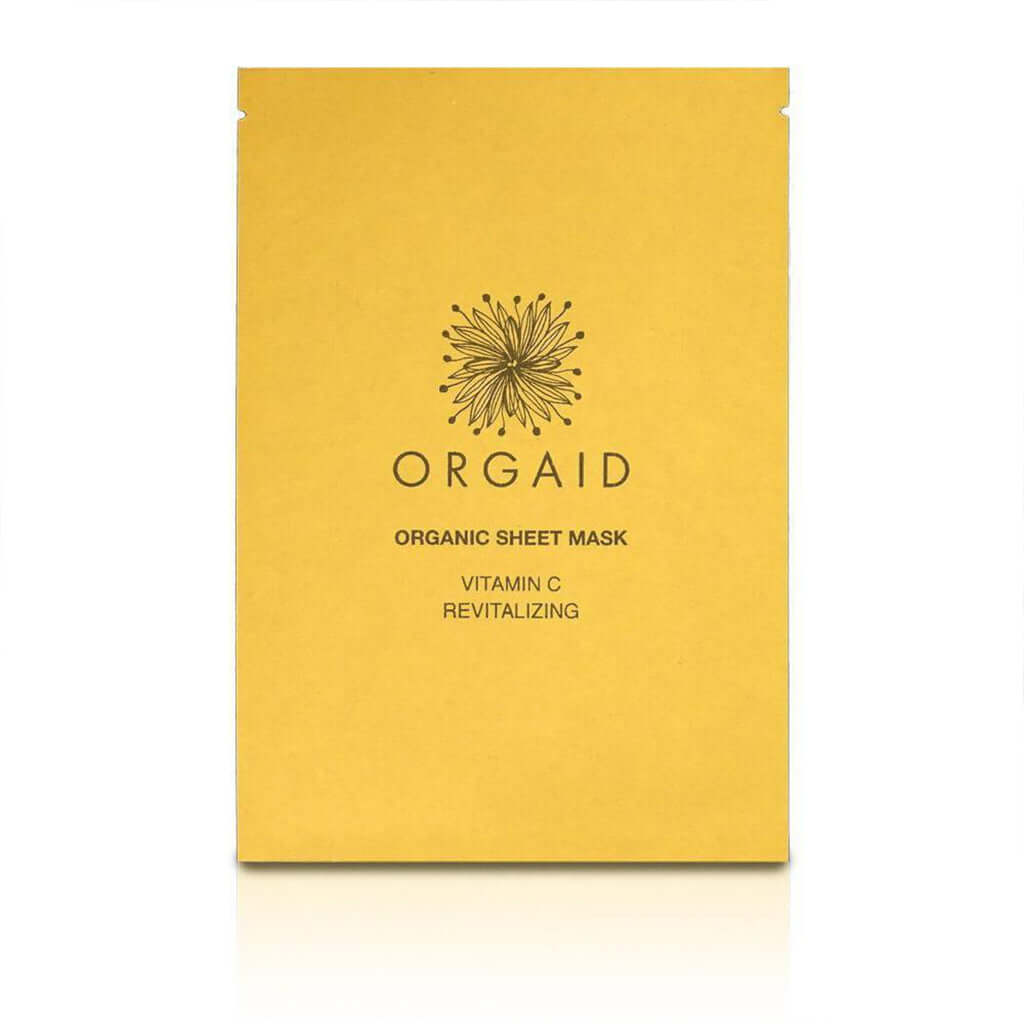 Organic Sheet Mask - Orgaid - Vitamin C & Revitalizing x 1