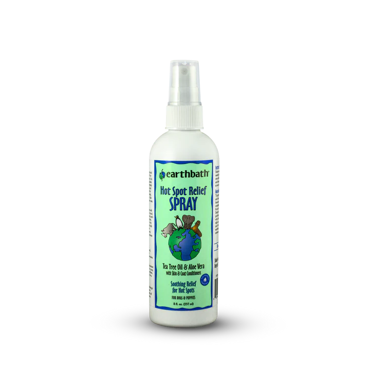 Earthbath Dog Hot Spot &amp; Itch Relief - olejek z drzewa herbacianego 8 uncji / 237 ml