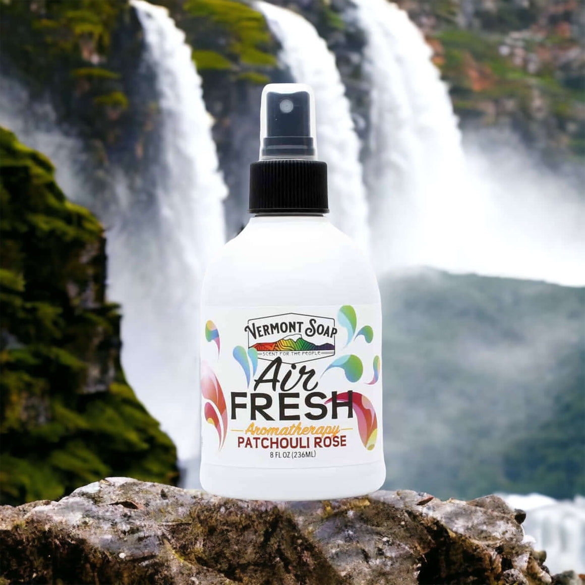 Patchouli Rose Air Fresh Aromatherapy Spray Mister - Vermont Soap