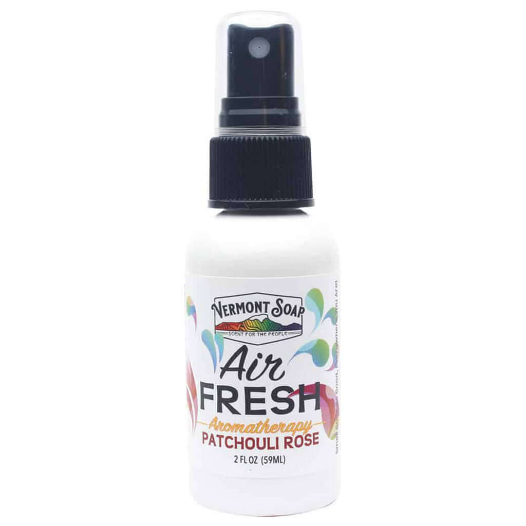 Patchouli Rose Air Fresh Aromatherapy Spray Mister - Vermont Soap