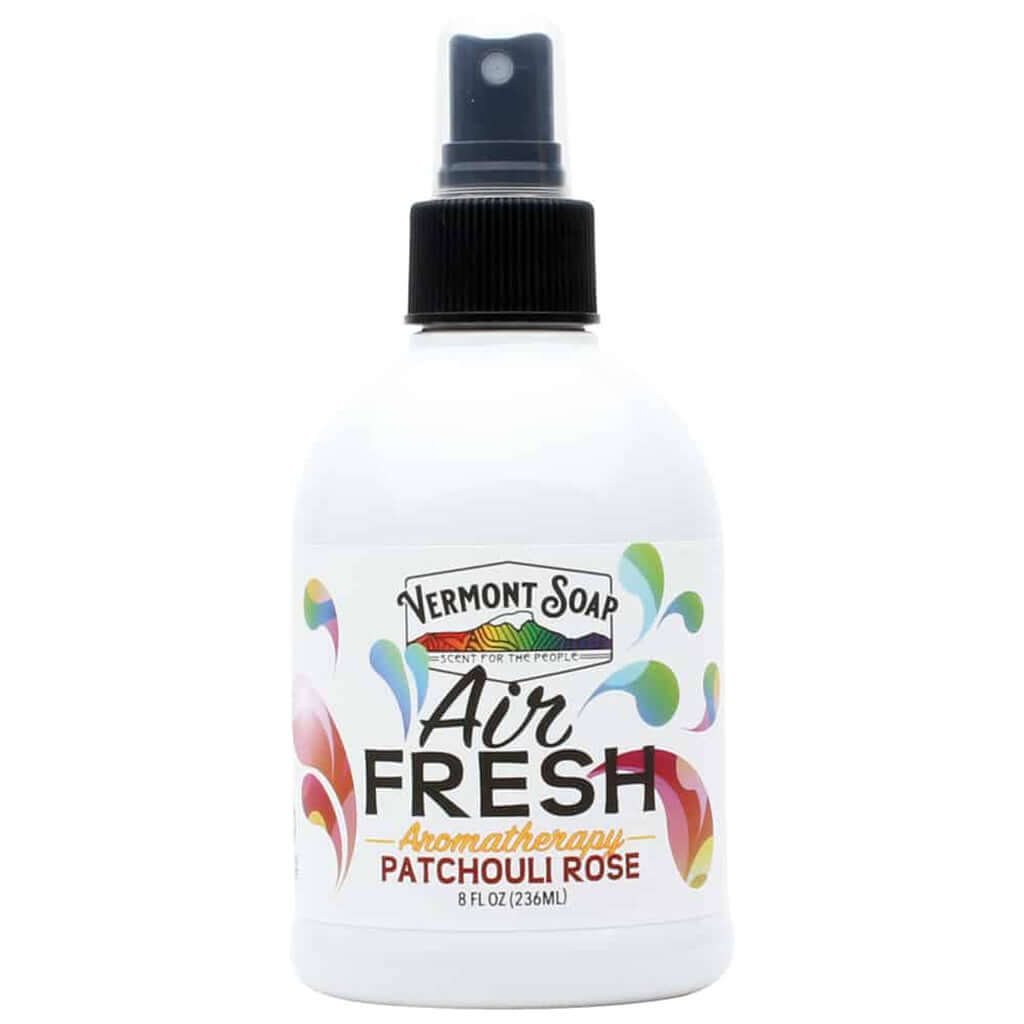 Patchouli Rose Air Fresh Aromatherapy Spray Mister - Vermont Soap