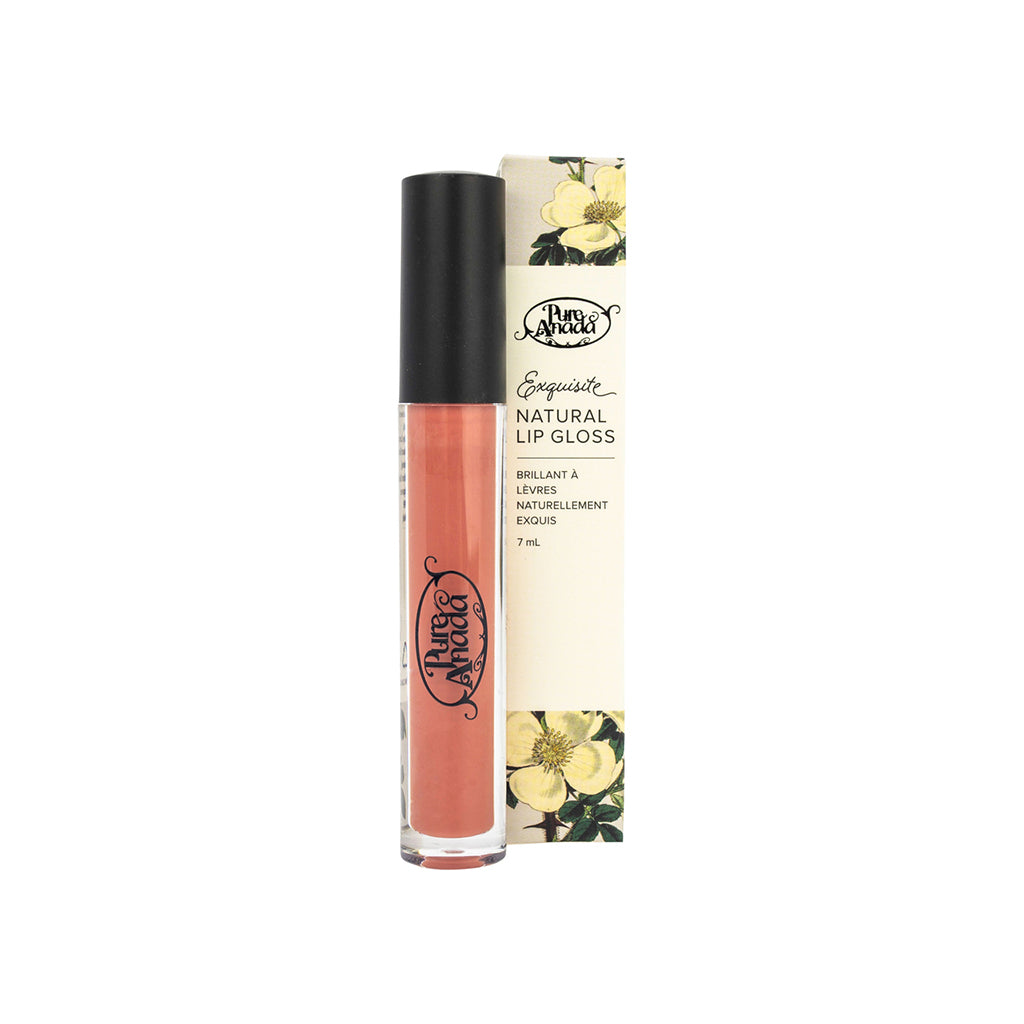 Peach Natural Exquisite Natural Lip Gloss (Matte) - 7ml Pure Anada