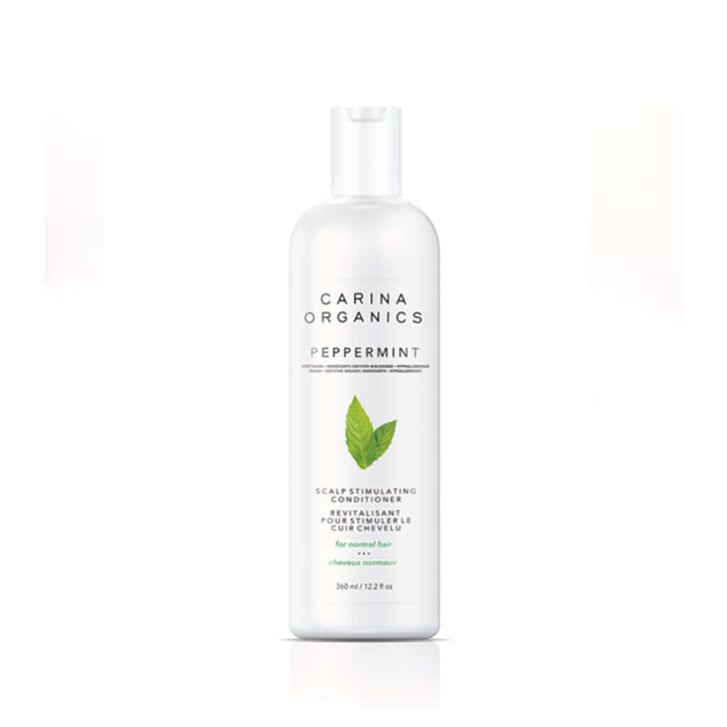 Peppermint Cooling Scalp Stimulating Conditioner 360ml - Carina Organics