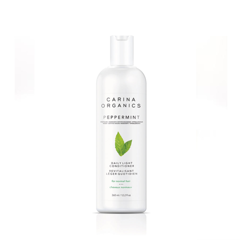 Peppermint Daily Light Conditioner 360ml-Carina Organics-Live in the Light