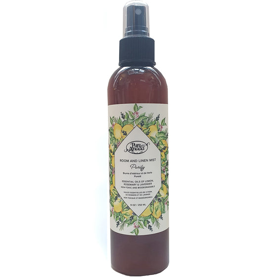 Purify Natural Room & Linen Mist 250ml - Pure Anada CLEARANCE