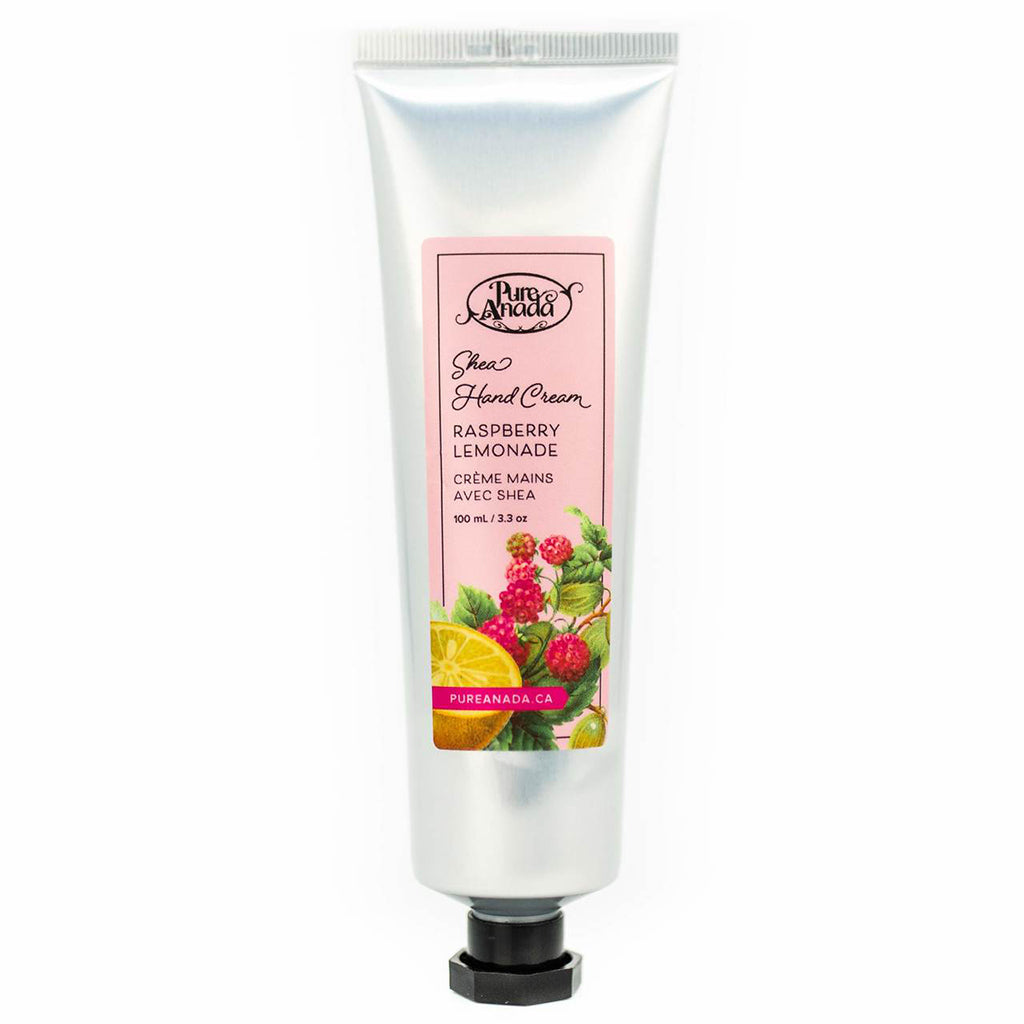 Natural Shea Hand Cream Raspberry Lemonade 100ml - Pure Anada