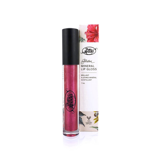 Rubellite Natural Glisten Mineral Lip Gloss 7ml - Pure Anada