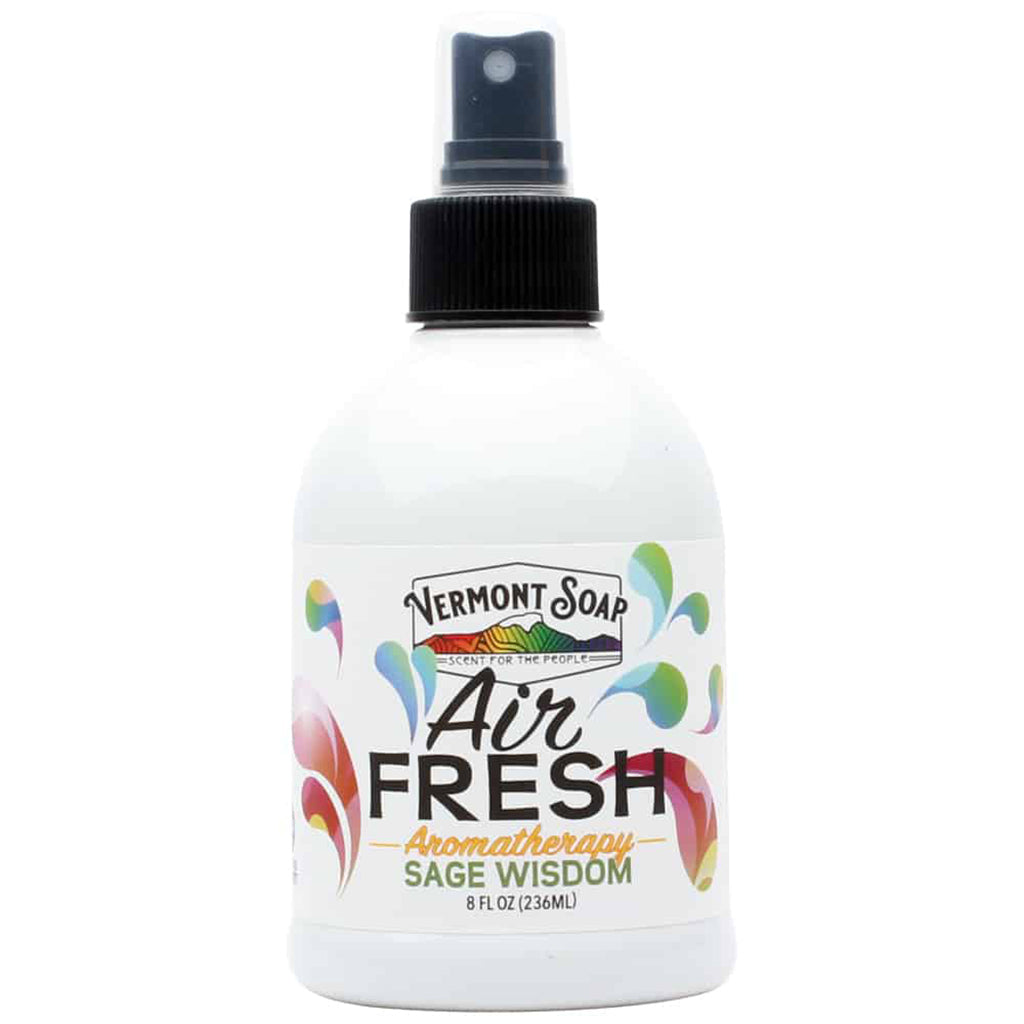 Air Fresh Aromatherapy Spray Mister - Sage Wisdom-VERMONT SOAP-Live in the Light