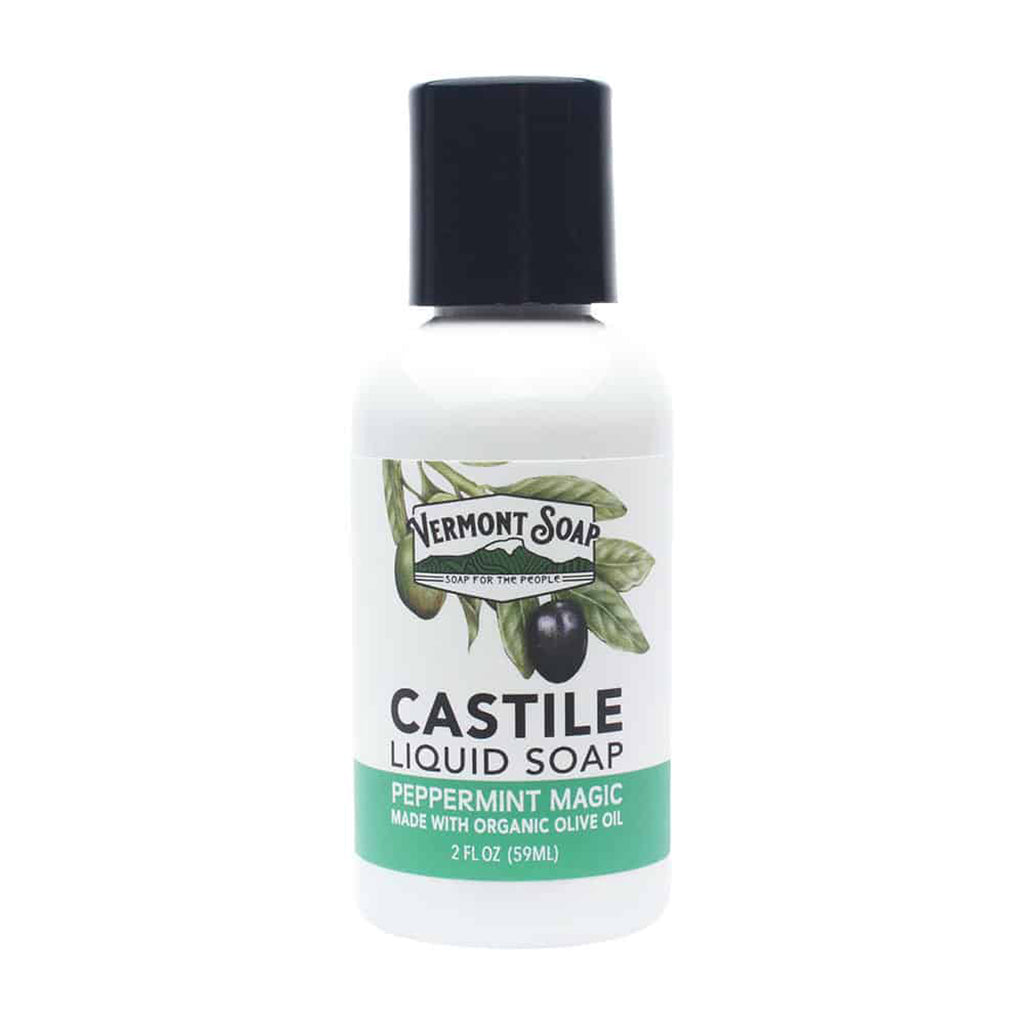 Peppermint Magic Castile Liquid Soap - Vermont Soap