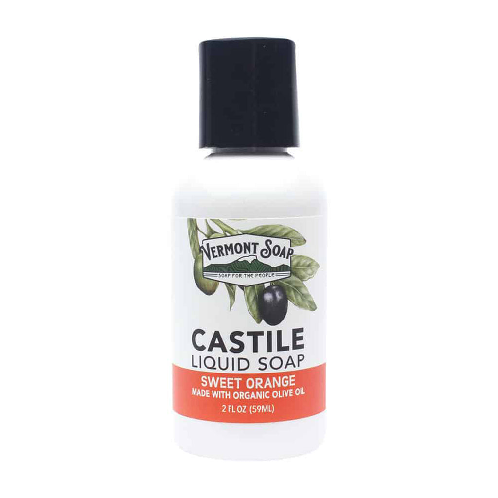 Sweet Orange Castile Liquid Soap - Vermont Soap