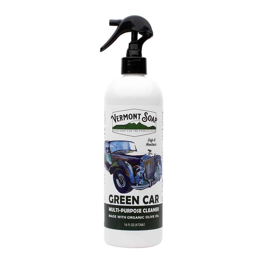Green Car Cleaner - Vermont Soap 16oz / 473ml