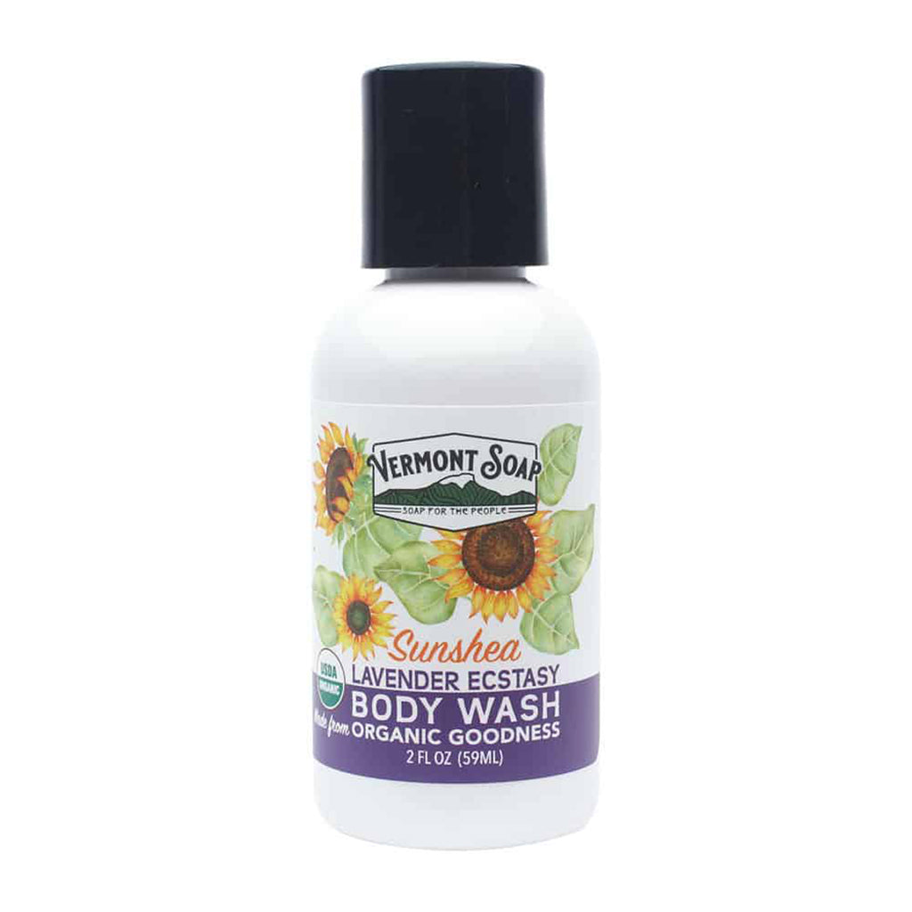 Lavender Ecstasy Organic Body Wash - Vermont Soap