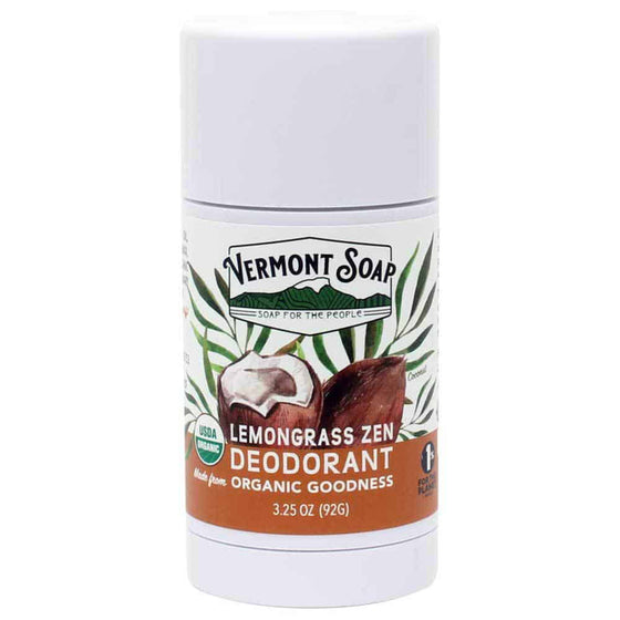 Organiczny Dezodorant 3.25oz / 92g - Lemongrass Zen