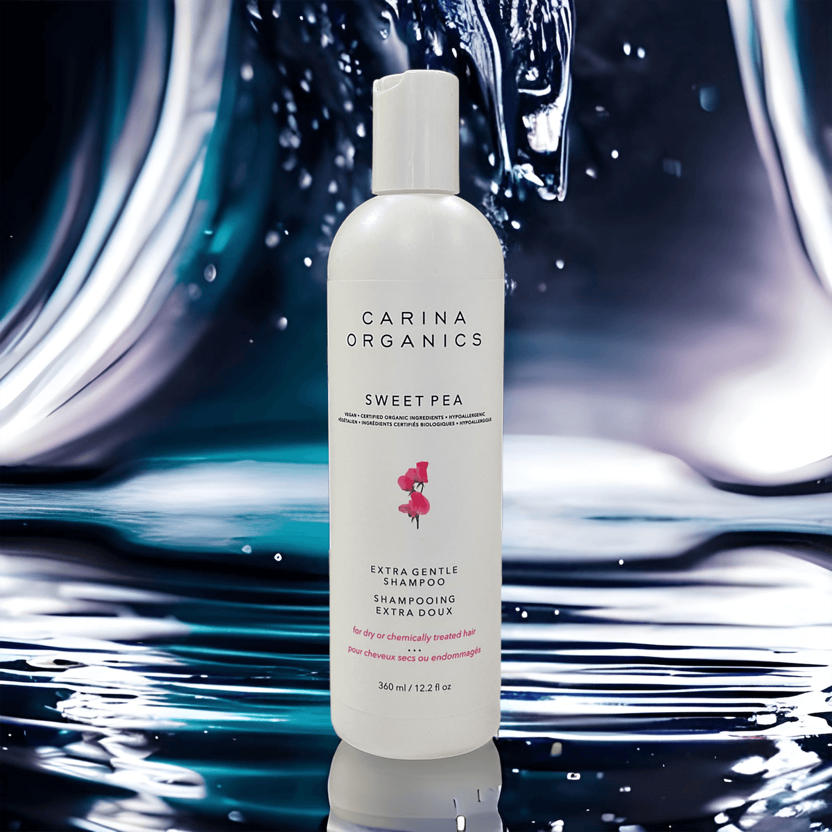 Sweet Pea Extra Gentle Shampoo 360ml - Carina Organics
