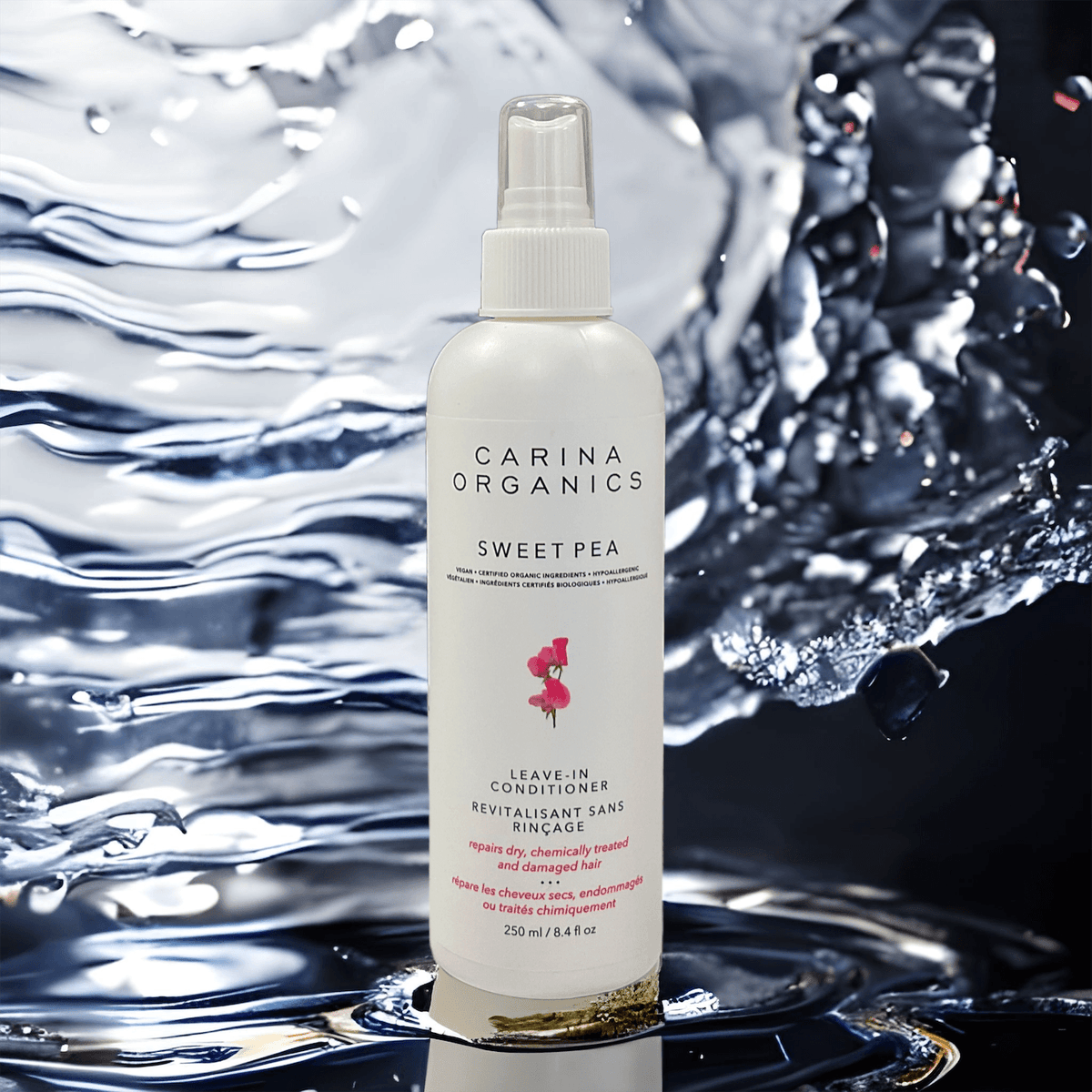 Sweet Pea Leave-In Conditioner 250ml - Carina Organics