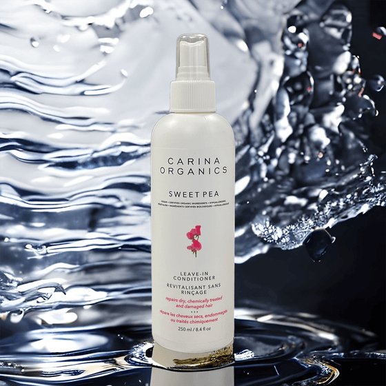 Sweet Pea Leave-In Conditioner 250ml - Carina Organics