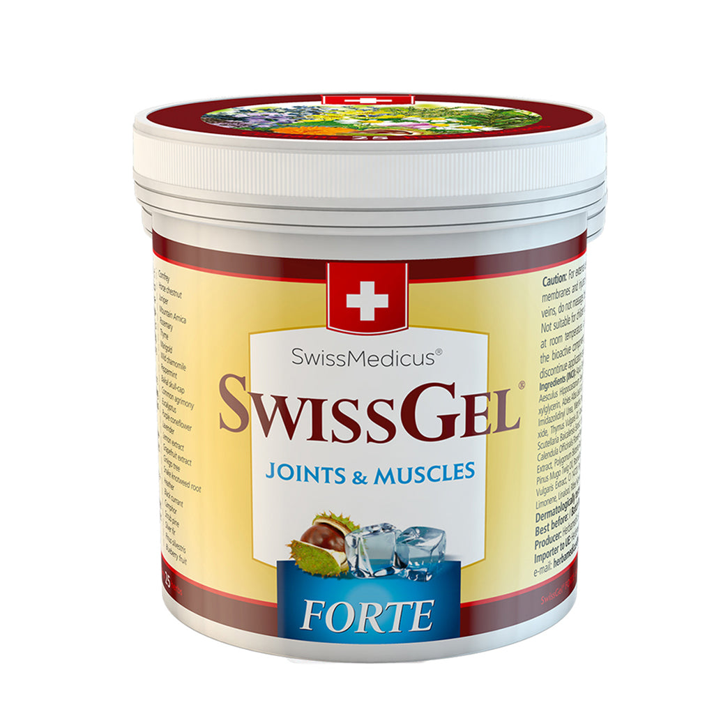 Herbamedicus SwissGel (balsam koński) Forte chłodzący - 250 ml