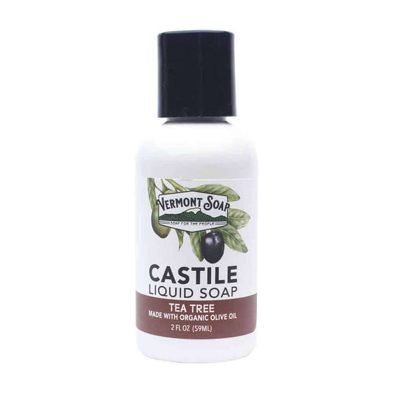 Tea Tree Castile Liquid Soap - Vermont Soap