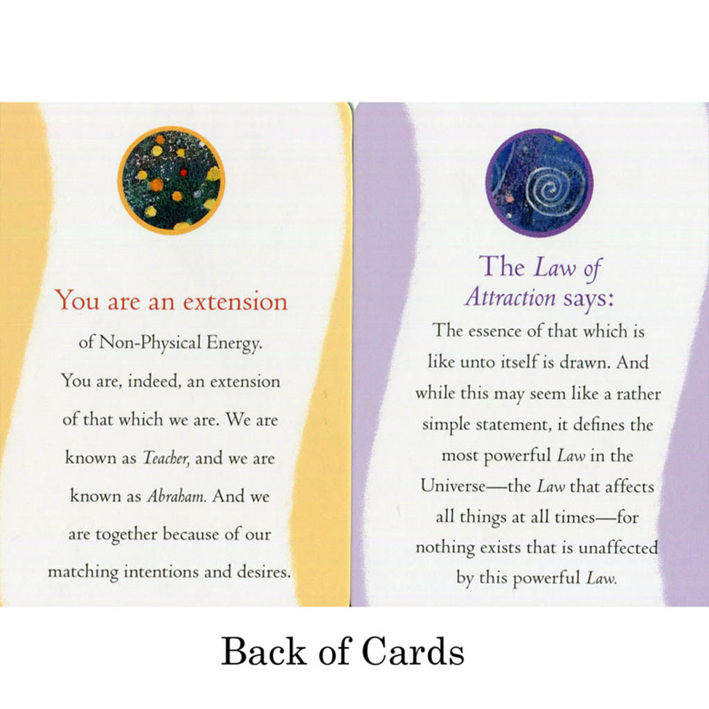 The Law of Attraction Cards - Oracle Cards Abraham Hicks