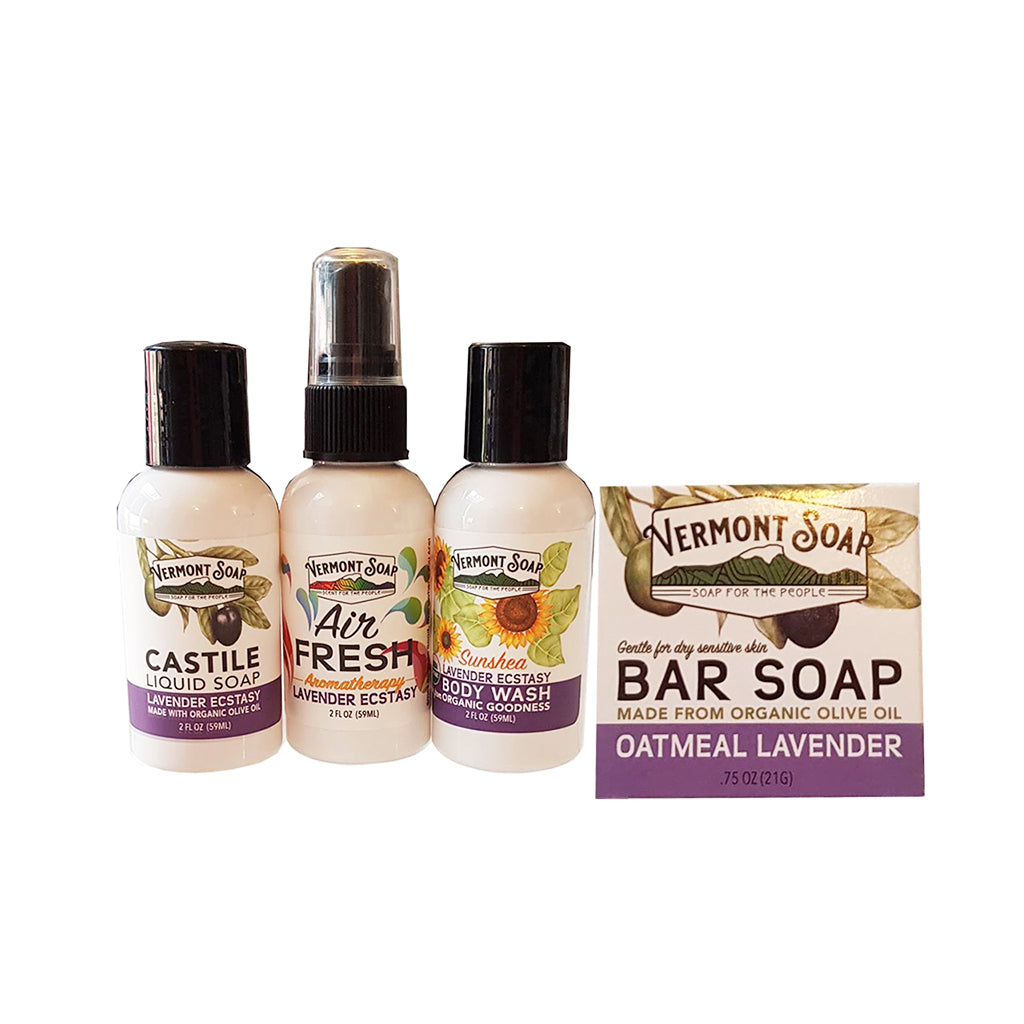Lavender Travel Kit - Vermont Soap
