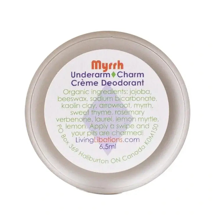 Underarm Charm Creme Deodorant - Myrrh