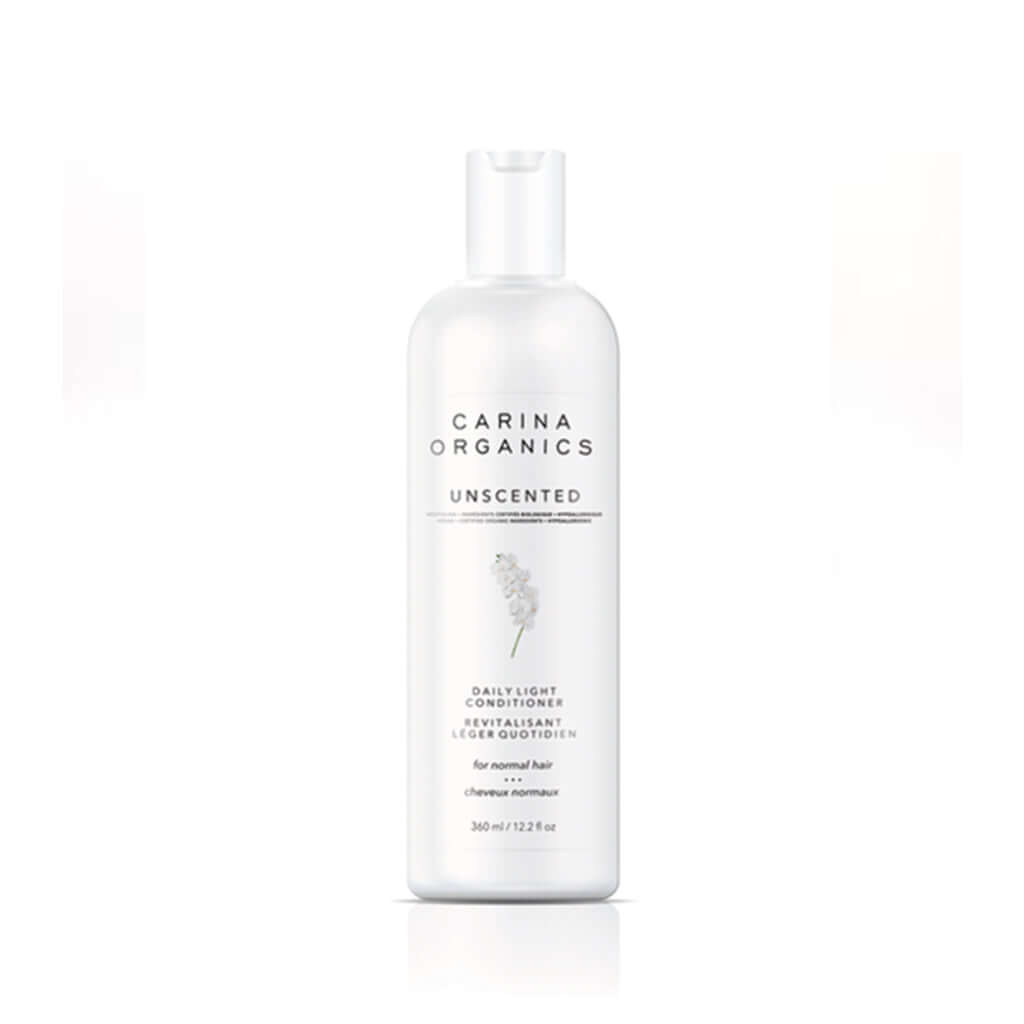 Unscented Daily Light Conditioner 360ml - Carina Organics
