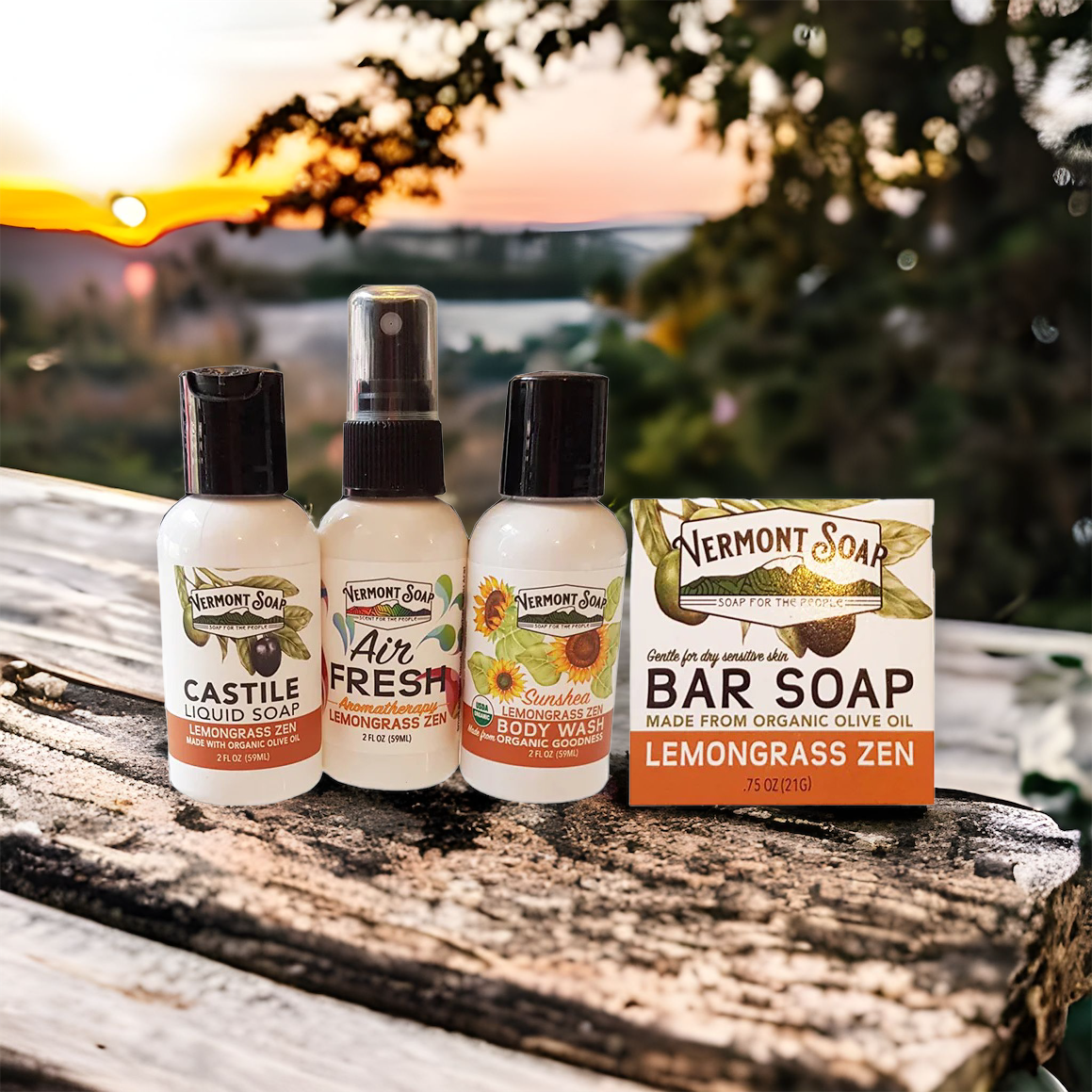 Lemongrass Travel Kit - Vermont Soap