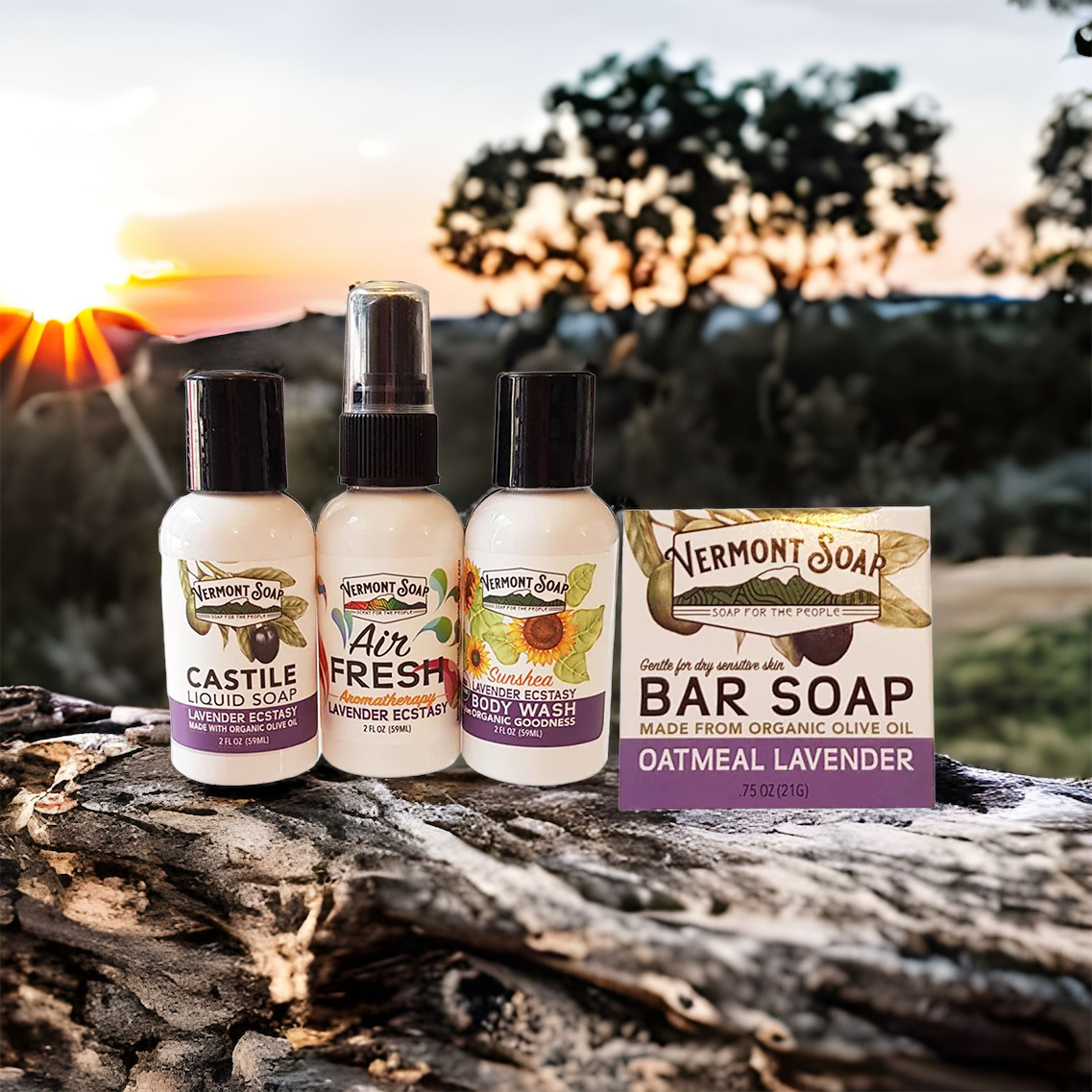 Lavender Travel Kit - Vermont Soap