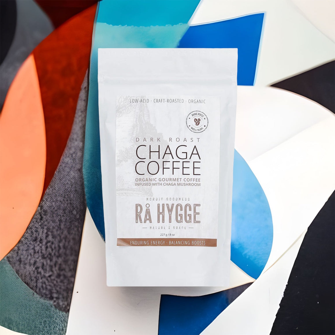 Ra Hygge Chaga Mushroom Espresso Coffee Low Acid - 227g