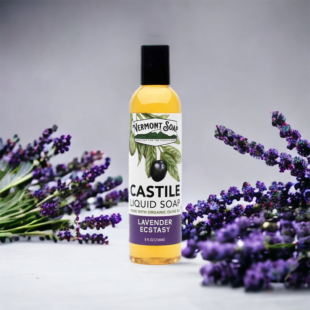 Lavender Ecstasy Castile Liquid Soap - Vermont Soap