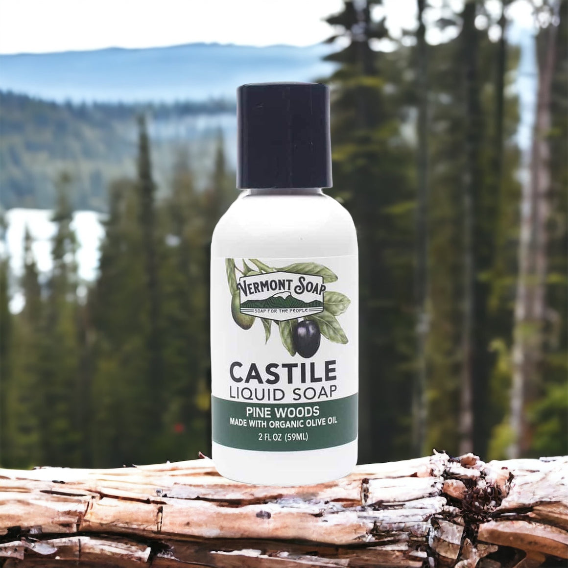 Pine Woods Castile Liquid Soap - Vermont Soap