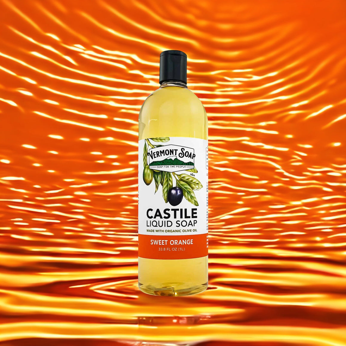 Savon de Castille Liquide - Orange Douce