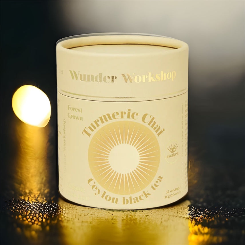 Golden Turmeric Chai Tea - Authentic Awakening - Wunder Workshop