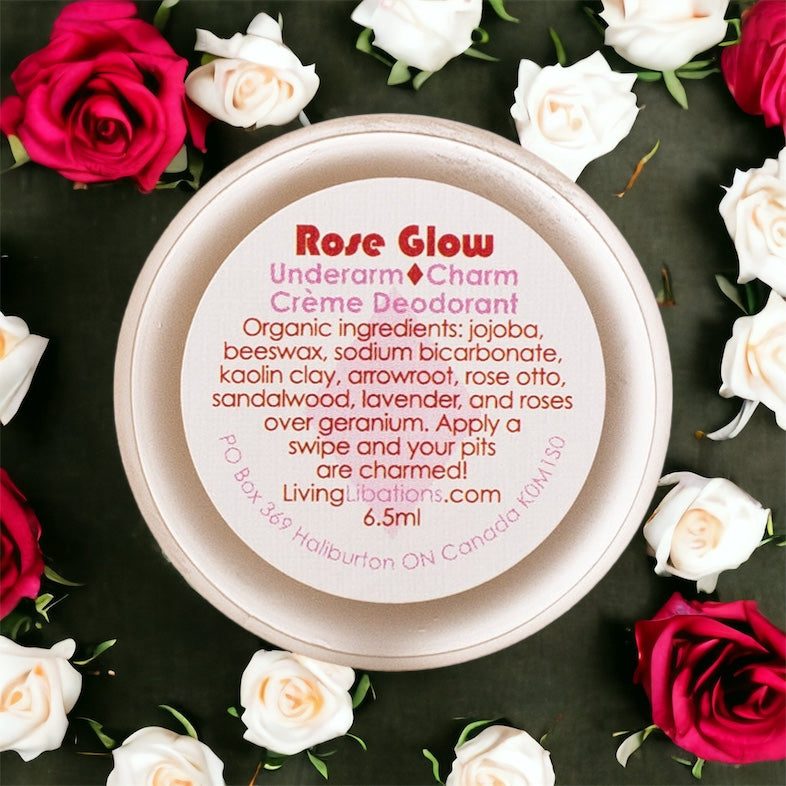 Underarm Charm Creme Deodorant - Rose Glow