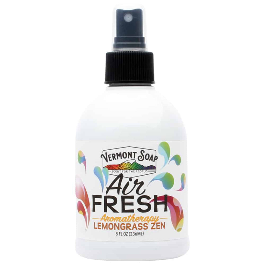 Air Fresh Aromatherapy Spray Mister - Lemongrass Zen-VERMONT SOAP-Live in the Light