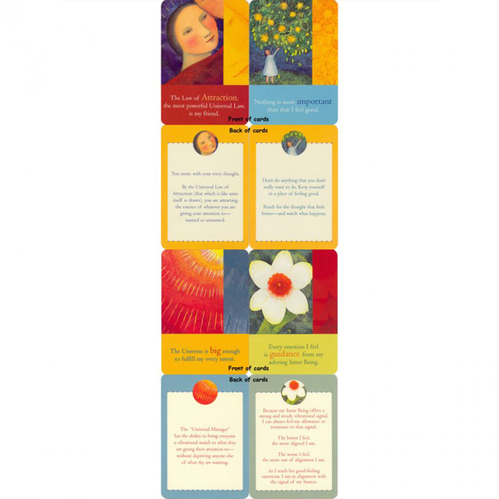 The Teachings of Abraham Well Being Cards-Holistic-Live in the Light