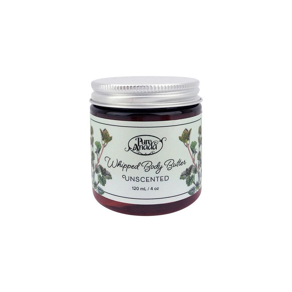 Unscented Natural Whipped Body Butter 120ml - Pure Anada